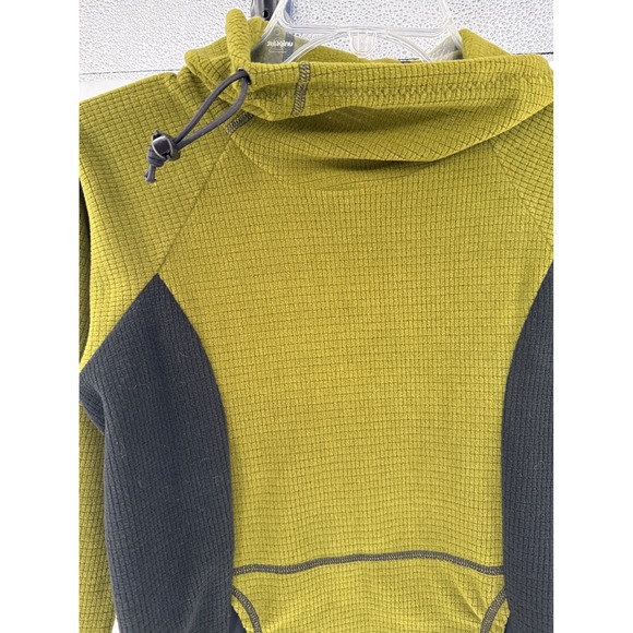 Melanzana‎ Fleece Hoodie Dress Olive Black Womens XS - Picture 5 of 6